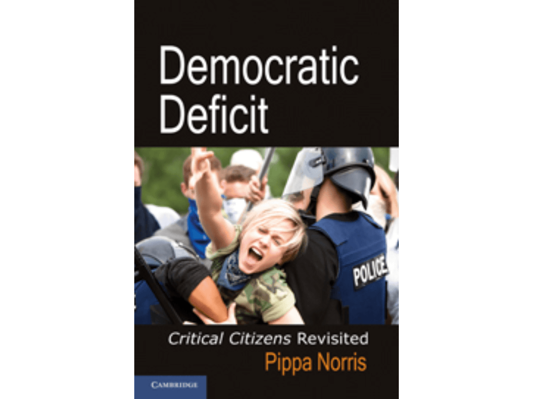 Democratic Deficit Book Cover Book cover Democratic deficit som på norsk er demokratisk underskudd